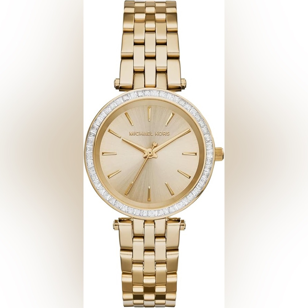 Michael Kors Darci Women's Watch, Stainless Steel and Pavé Crystal Watch